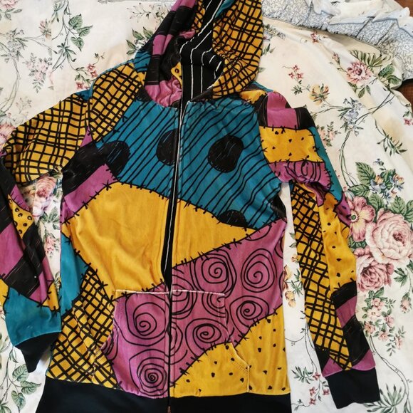 Disney Nightmare Before Christmas Reversible Jacket Adult Small 0092 - Picture 8 of 8